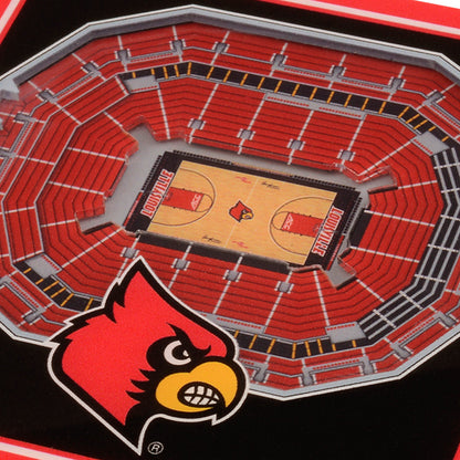 NCAA Louisville Cardinals StadiumView Cribbage