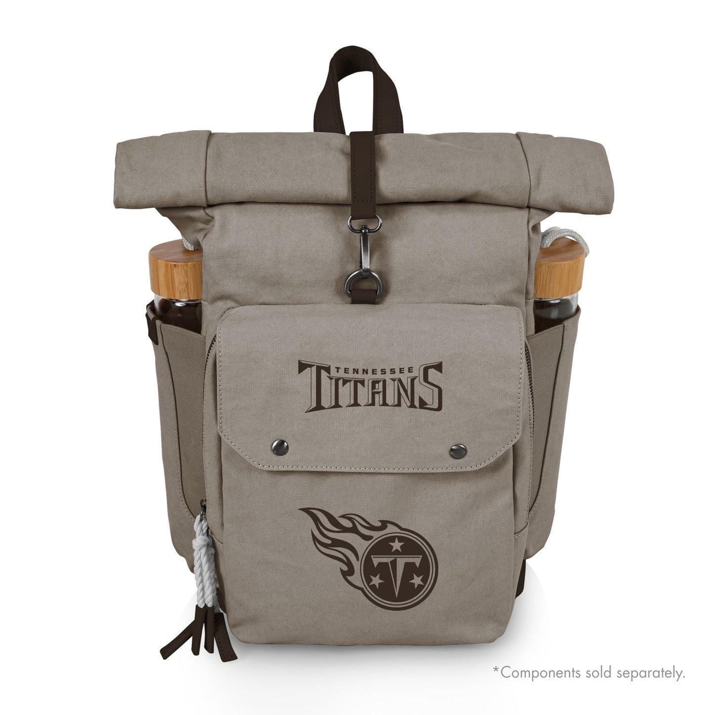 Tennessee Titans - Carmel Roll Top Picnic Backpack Cooler
