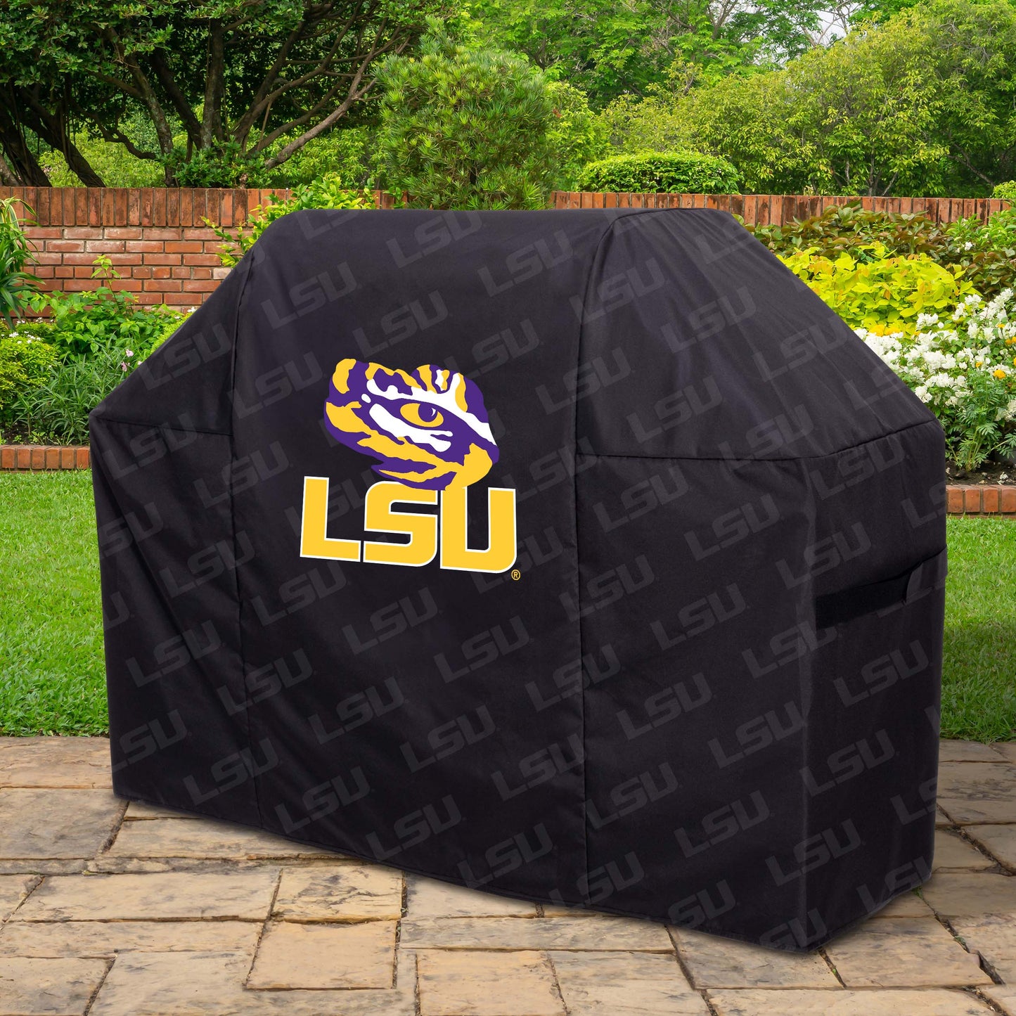 NCAA LSU Tigers Heavy Duty Grill Cover