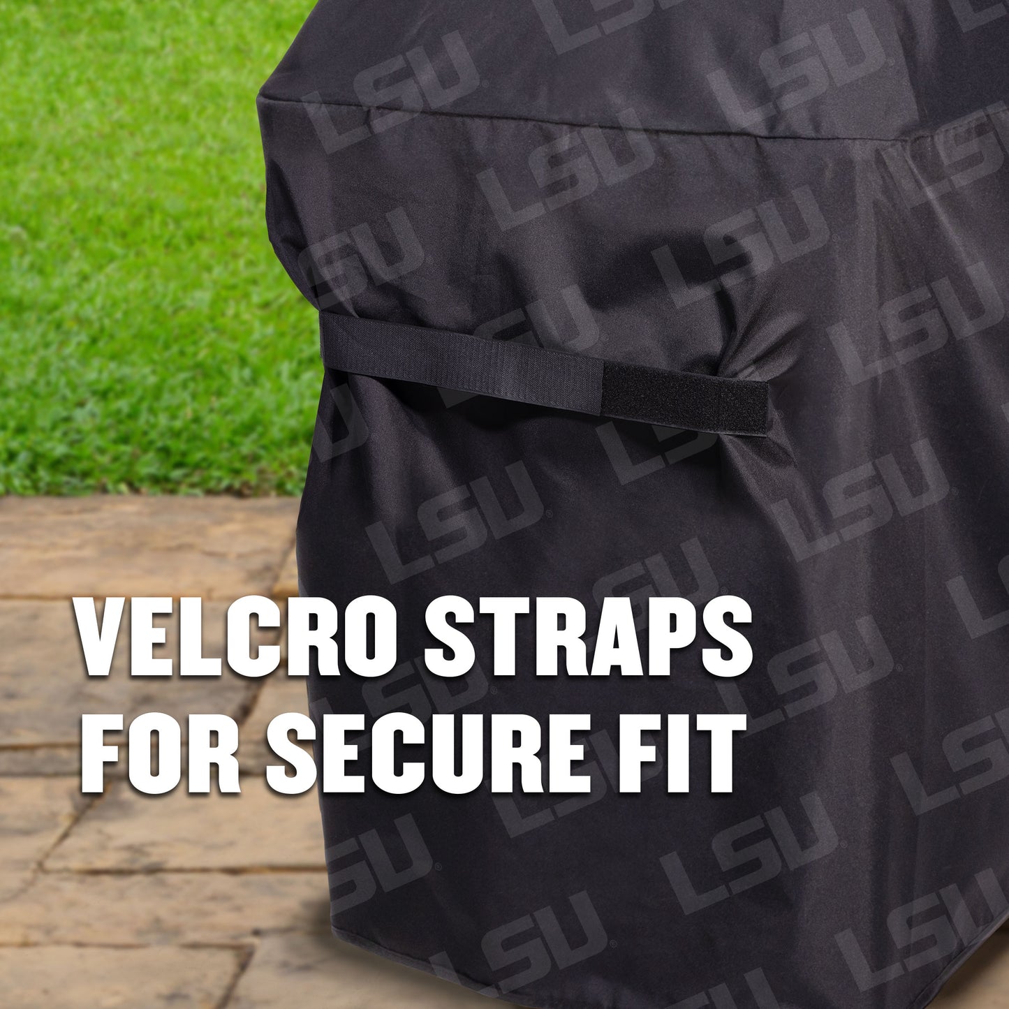 NCAA LSU Tigers Heavy Duty Grill Cover
