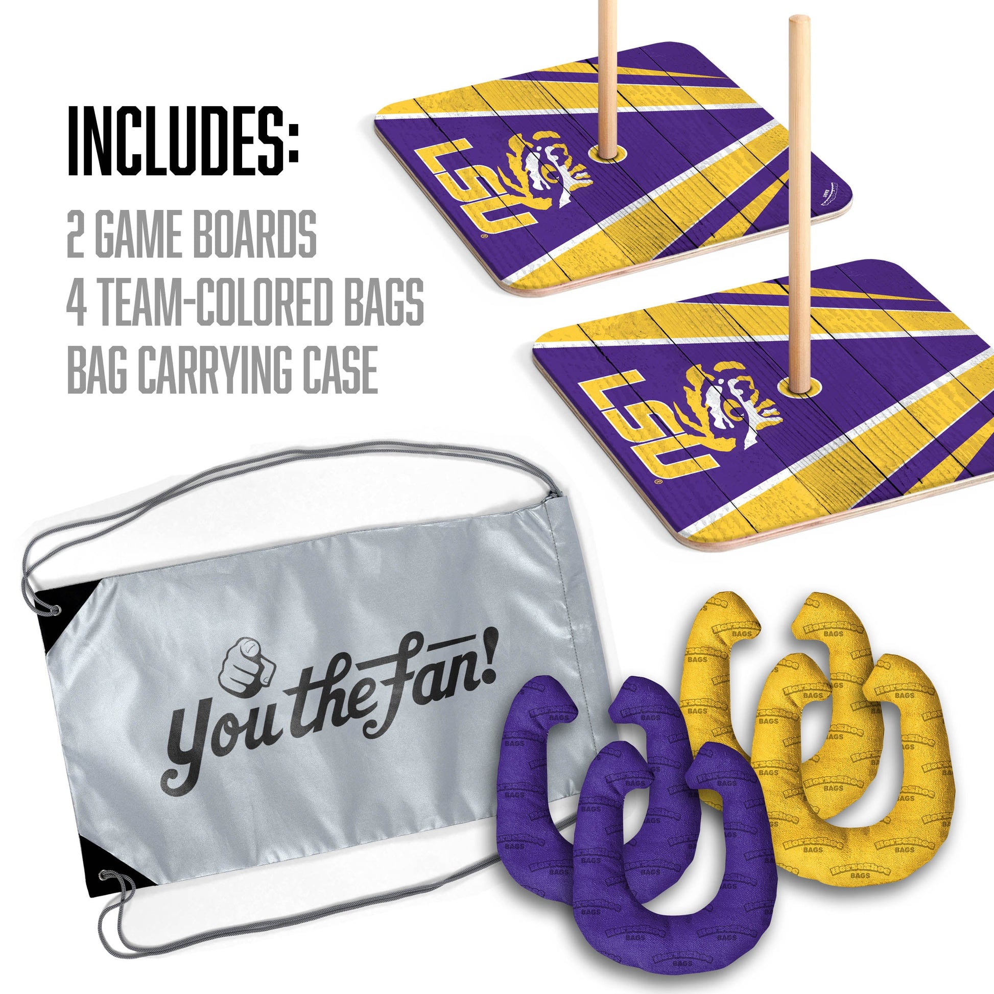 NCAA LSU Tigers Horseshoe Bag Game