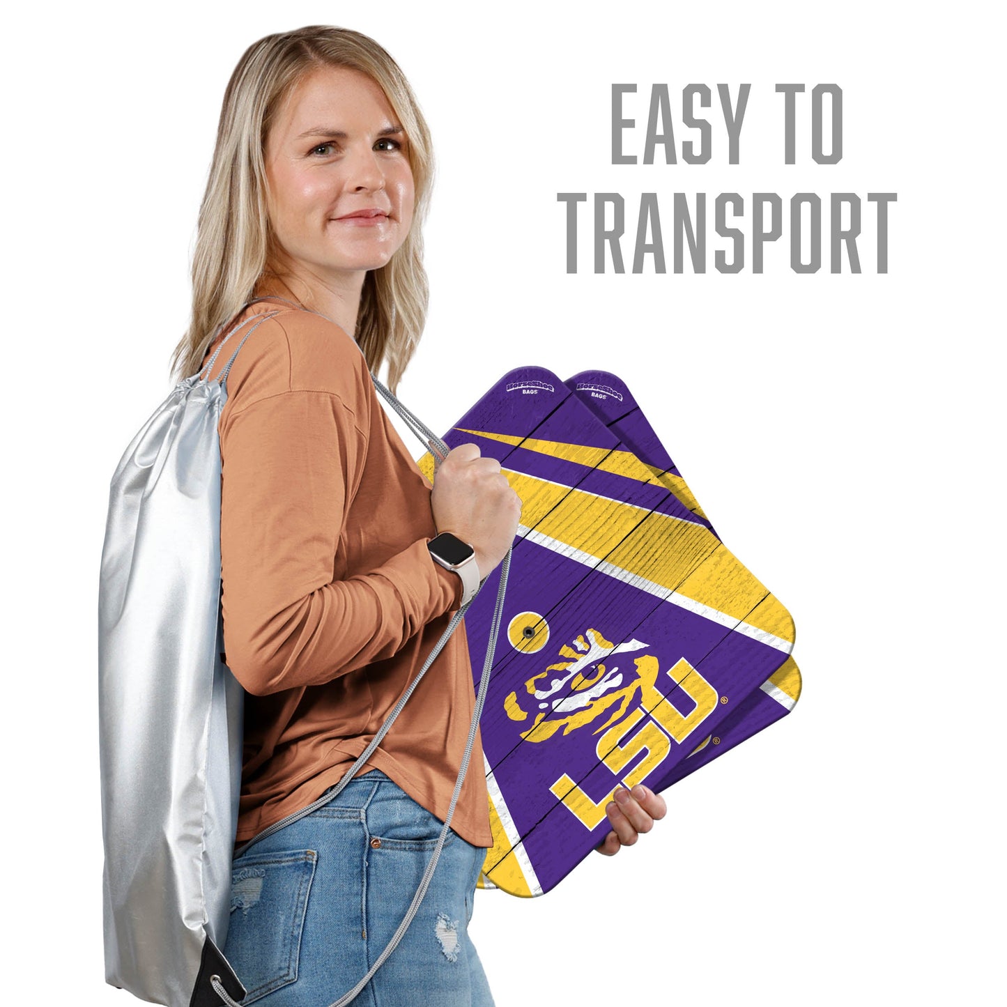 NCAA LSU Tigers Horseshoe Bag Game