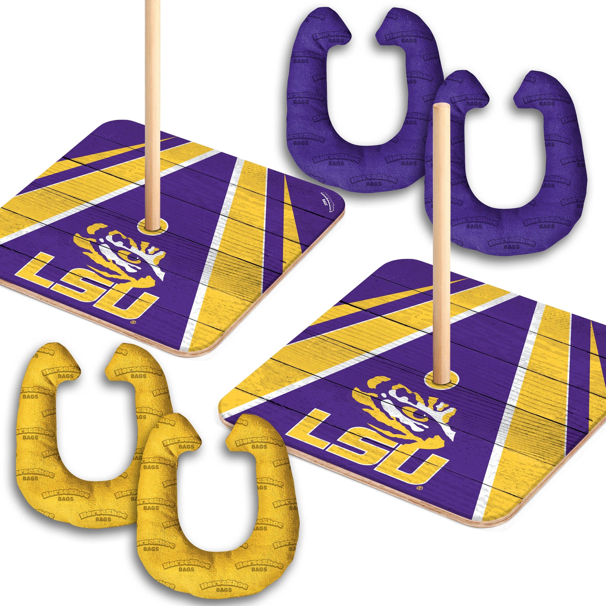 NCAA LSU Tigers Horseshoe Bag Game