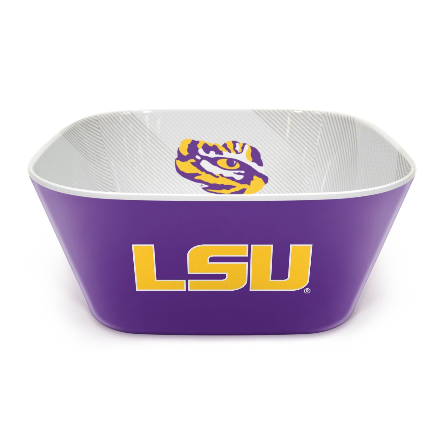 LSU Tigers Large Party Bowl Alt 1