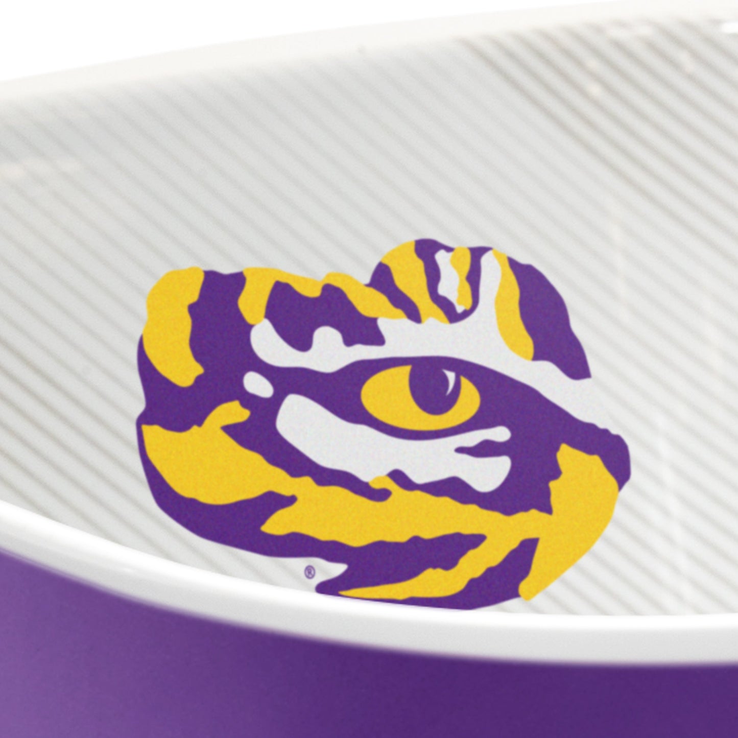 LSU Tigers Large Party Bowl Alt 2