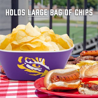 LSU Tigers Large Party Bowl Alt 4