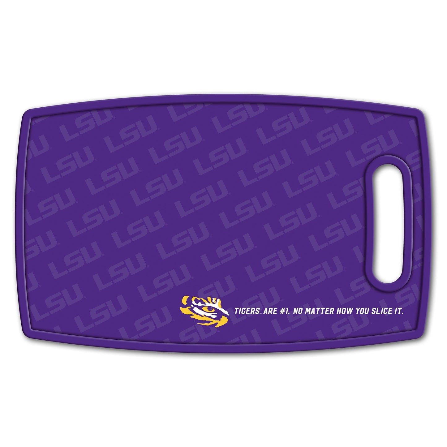 LSU Tigers Logo Series Cutting Board Alt 2