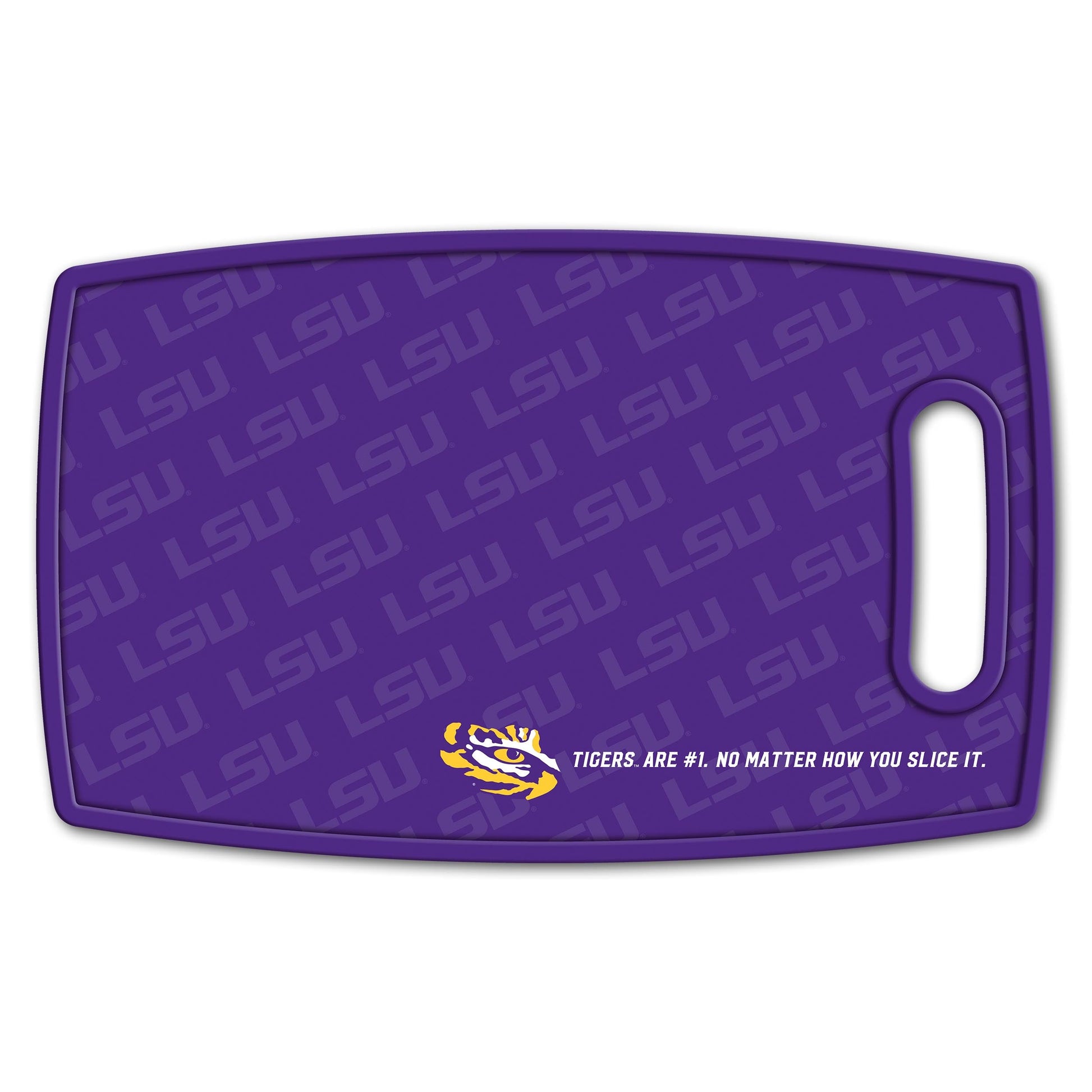 LSU Tigers Logo Series Cutting Board Alt 2