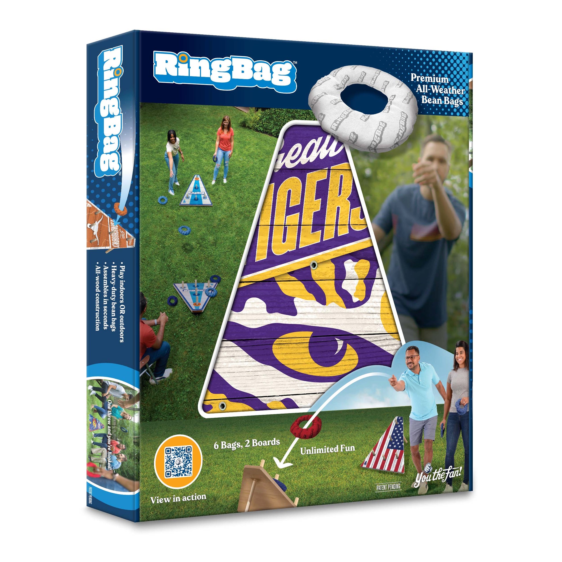 NCAA LSU Tigers Ringbag Outdoor Game
