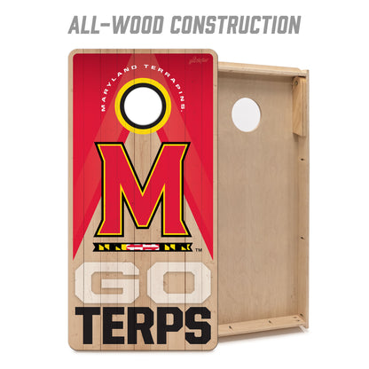 NCAA Maryland Terrapins 2' x 4' Slogan Series Cornhole