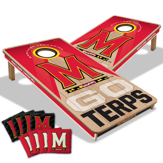 NCAA Maryland Terrapins 2' x 4' Slogan Series Cornhole