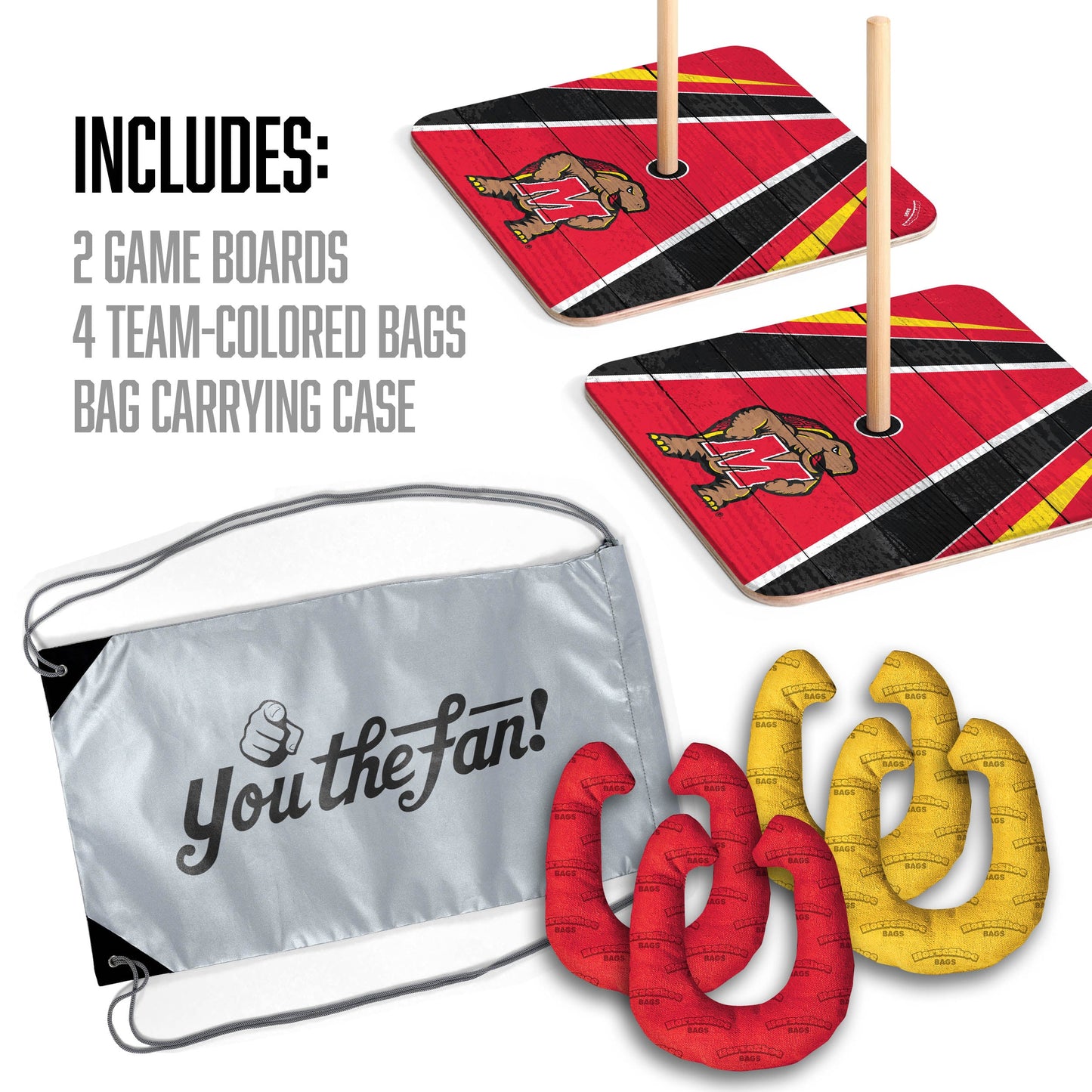 NCAA Maryland Terrapins Horseshoe Bag Game