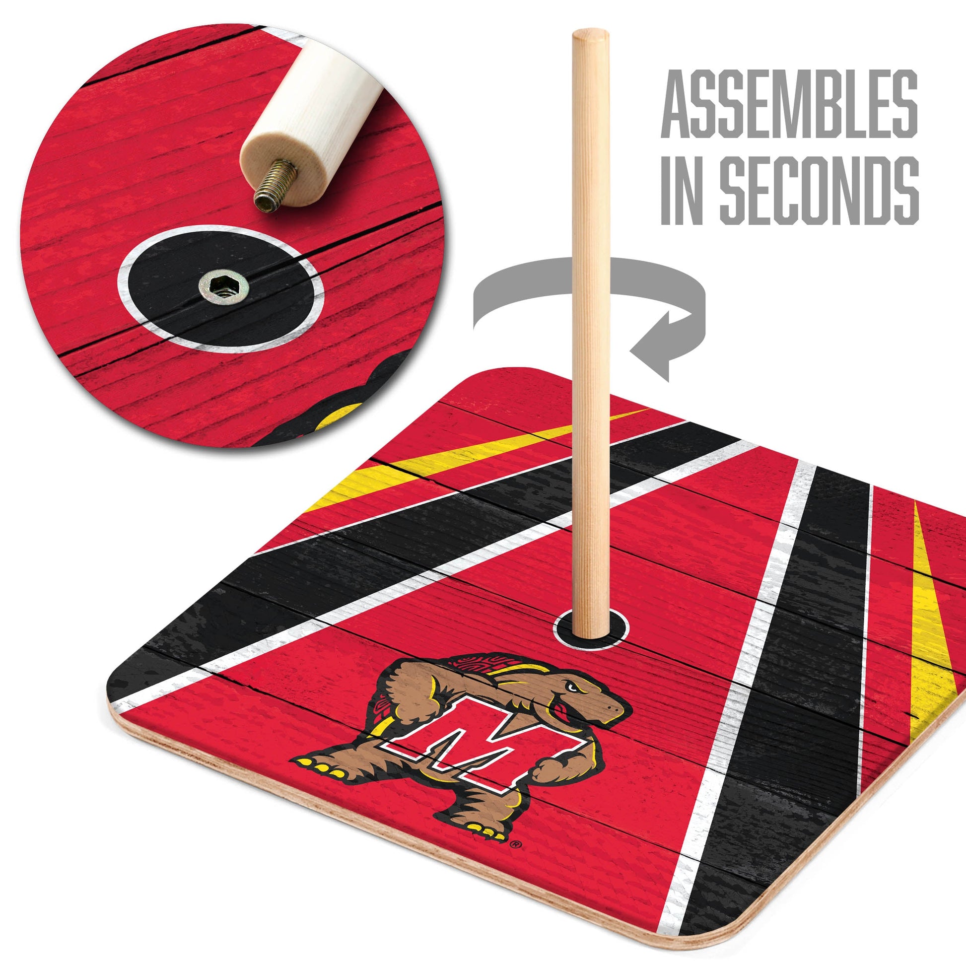 NCAA Maryland Terrapins Horseshoe Bag Game
