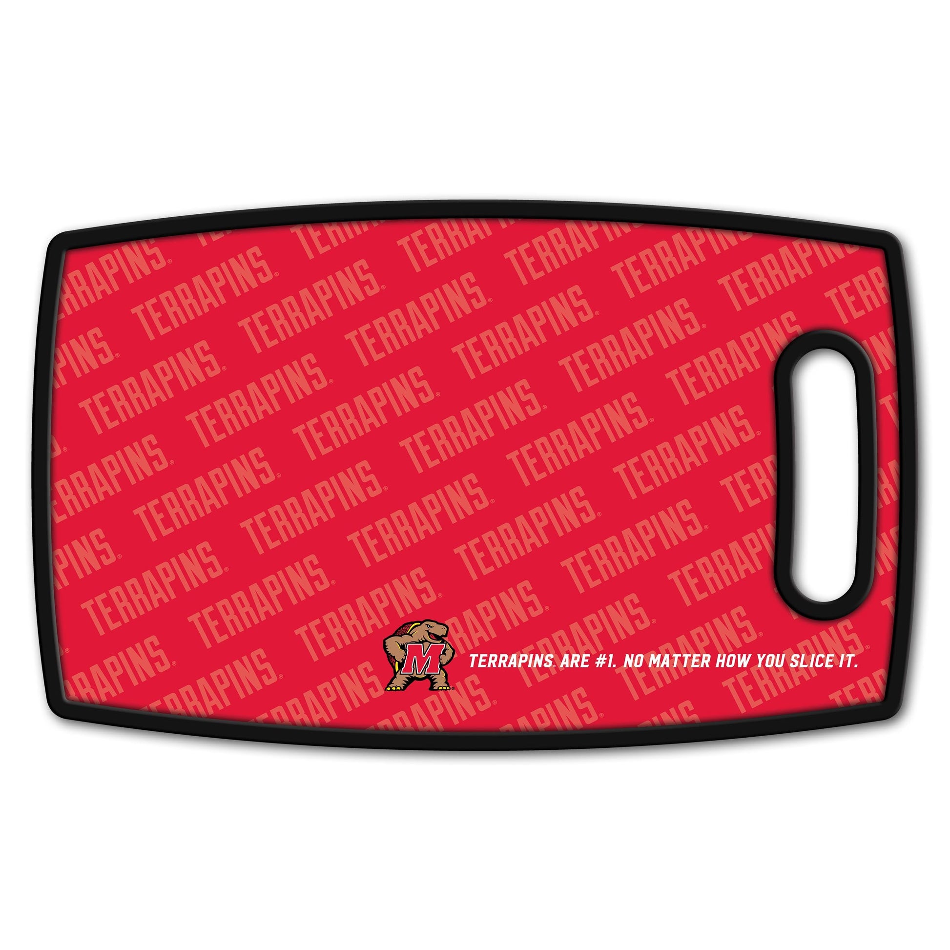Maryland Terrapins Logo Series Cutting Board Alt 2