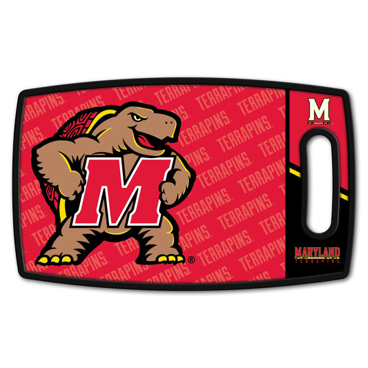 Maryland Terrapins Logo Series Cutting Board