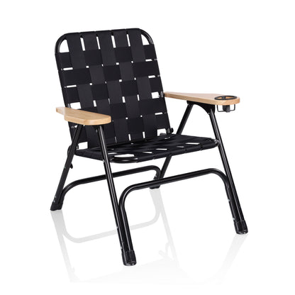 Lux Woven Camp Chair