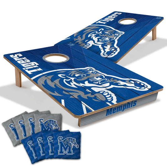 NCAA Memphis Tigers 2' X 3' All-Wood Cornhole Set-main