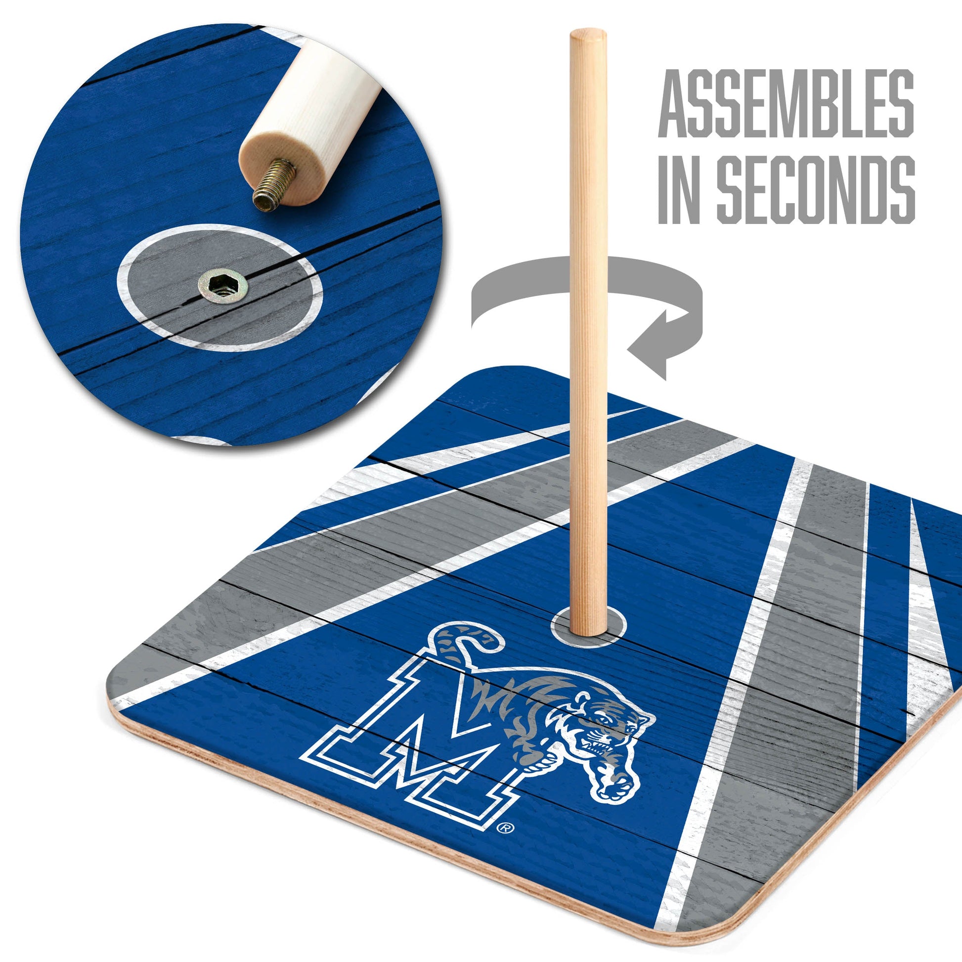 NCAA Memphis Tigers Horseshoe Bag Game