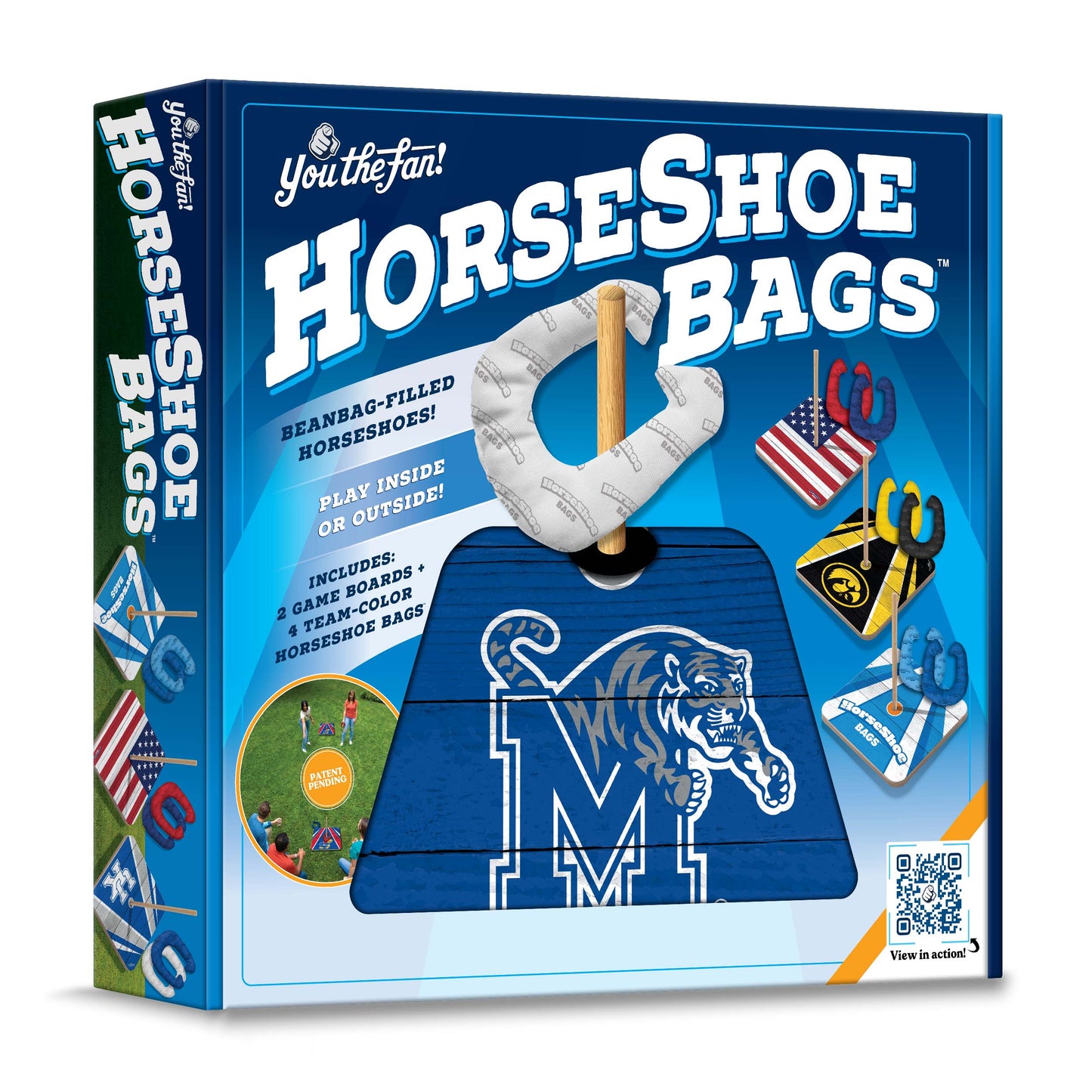 NCAA Memphis Tigers Horseshoe Bag Game