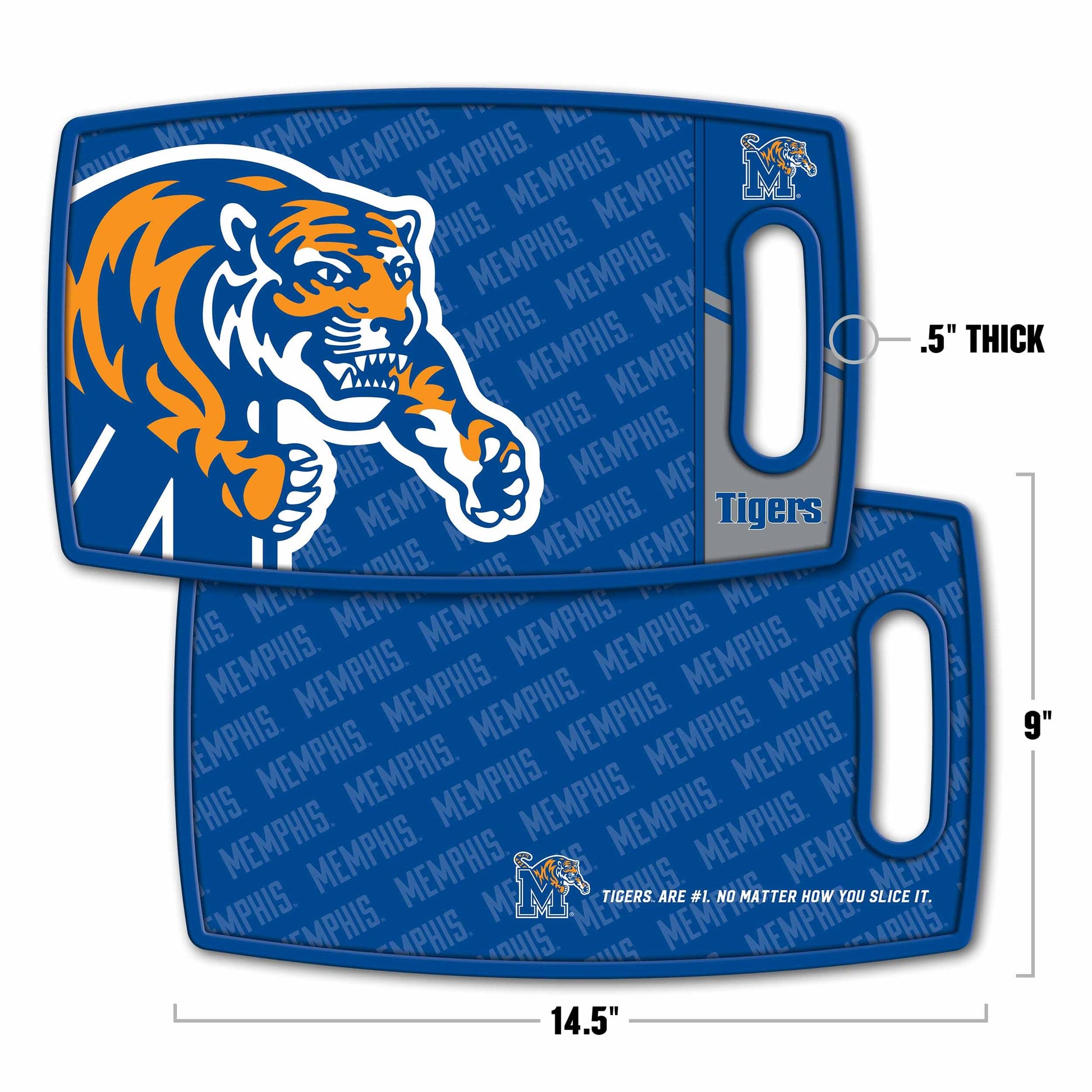 Memphis Tigers Logo Series Cutting Board Alt 1