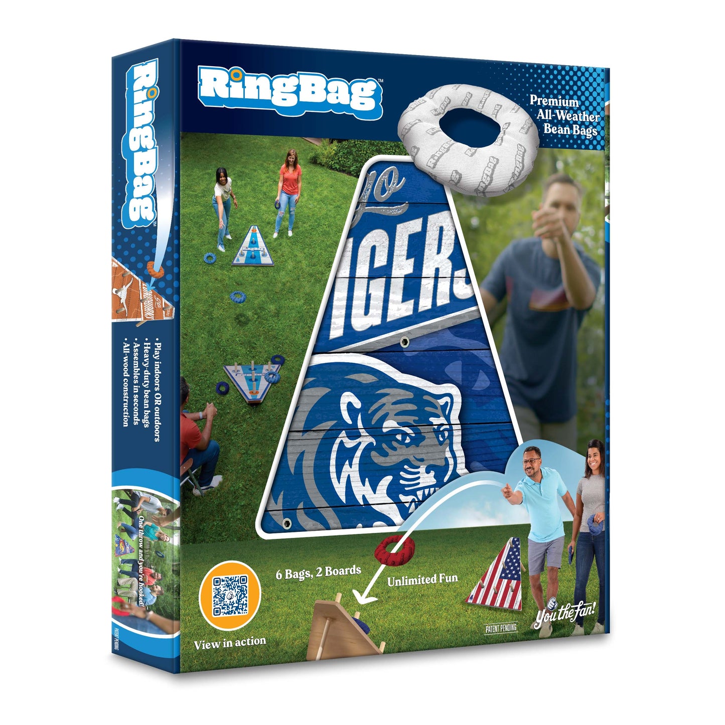 NCAA Memphis Tigers Ringbag Outdoor Game