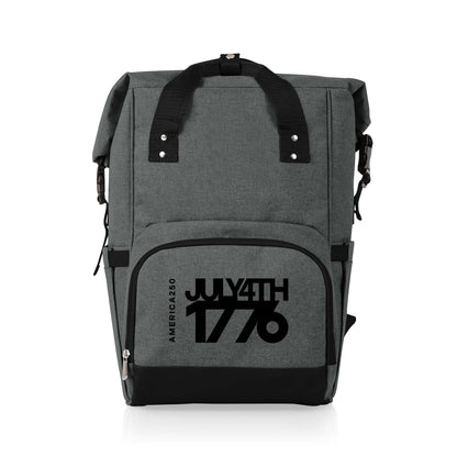 America250 - On The Go Roll-Top Backpack Cooler