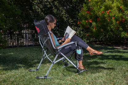 Oklahoma Sooners - Outdoor Rocking Camp Chair