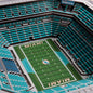 NFL Miami Dolphins 25-Layer StadiumView Wallart