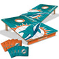NFL Miami Dolphins 2' X 3' All-Wood Cornhole Set-main