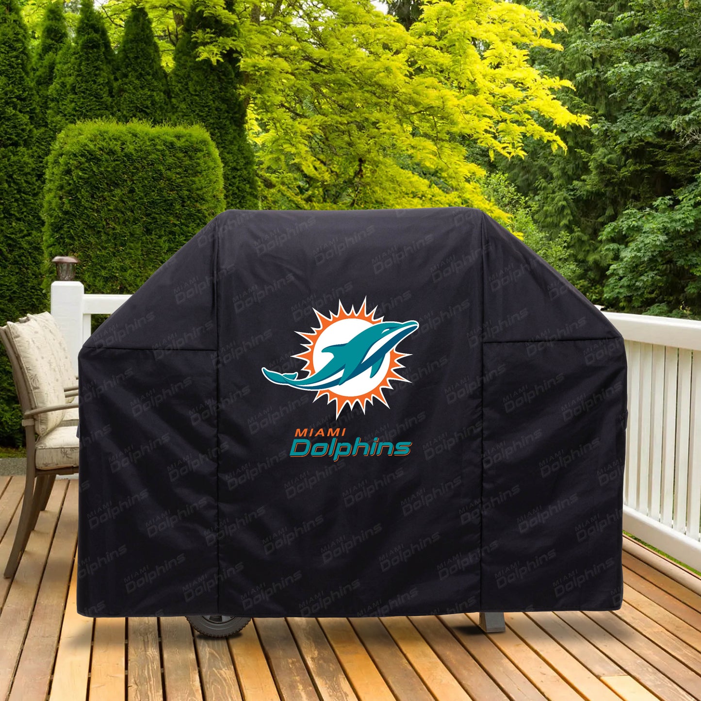 NFL Miami Dolphins Heavy Duty Grill Cover