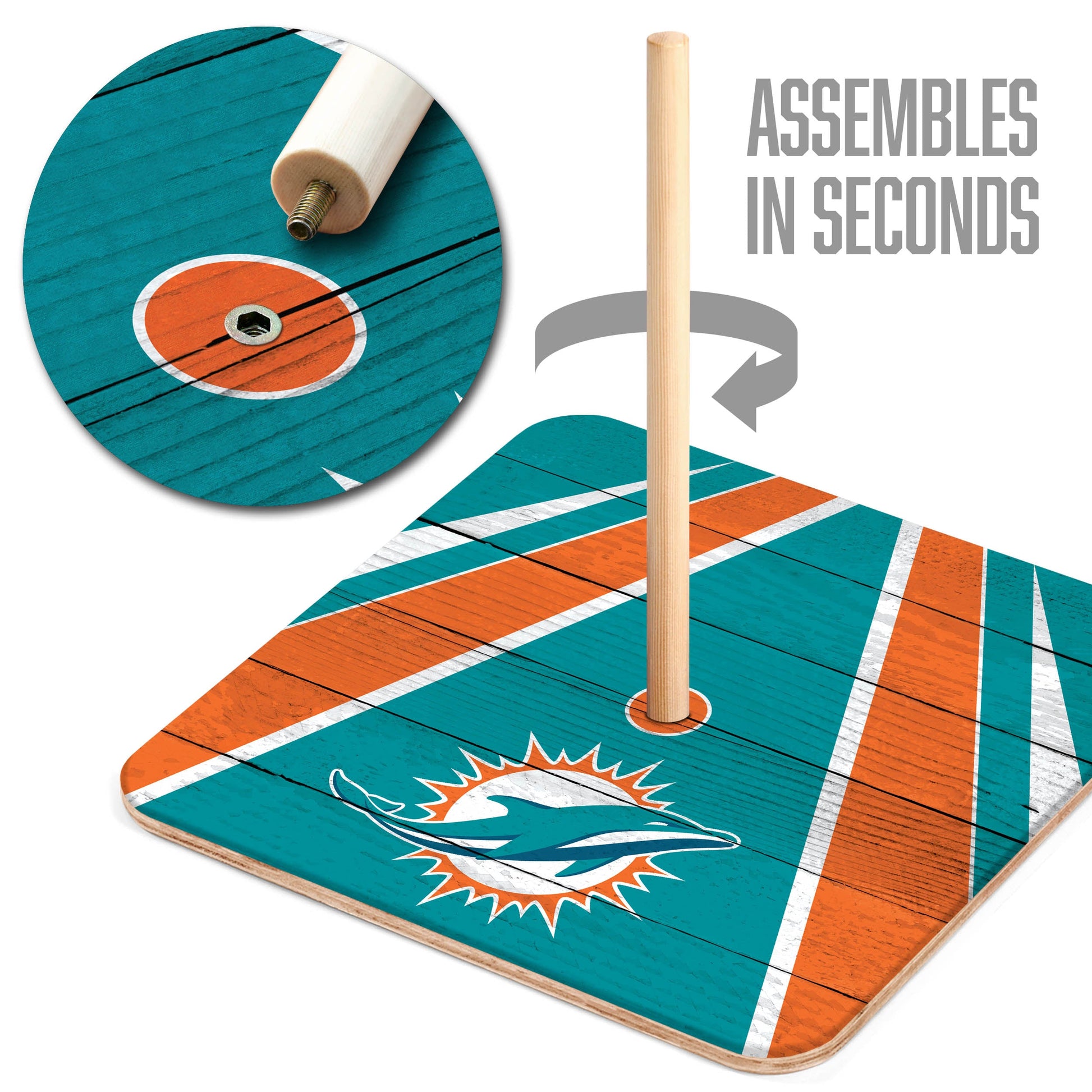 NFL Miami Dolphins Horseshoe Bag Game