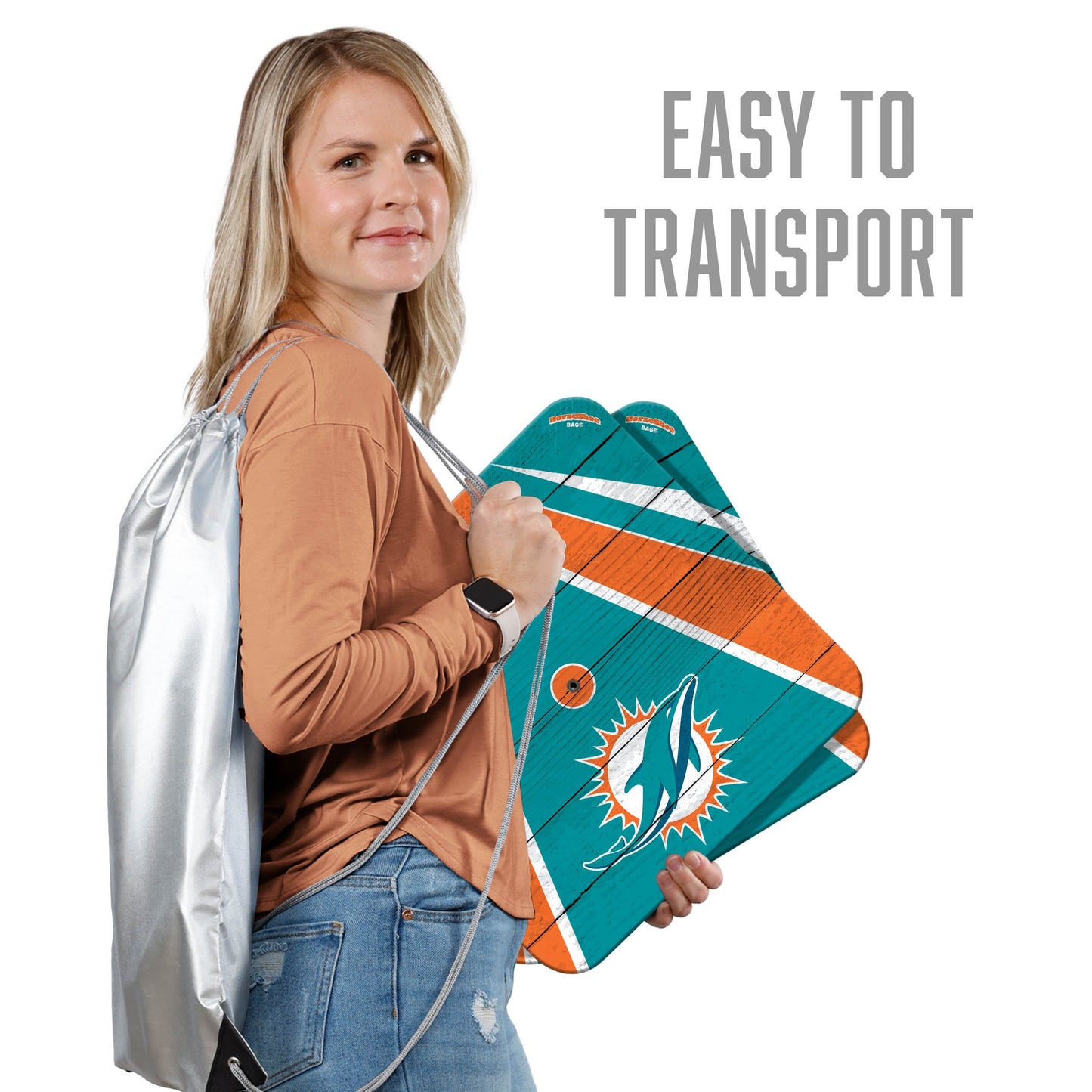 NFL Miami Dolphins Horseshoe Bag Game