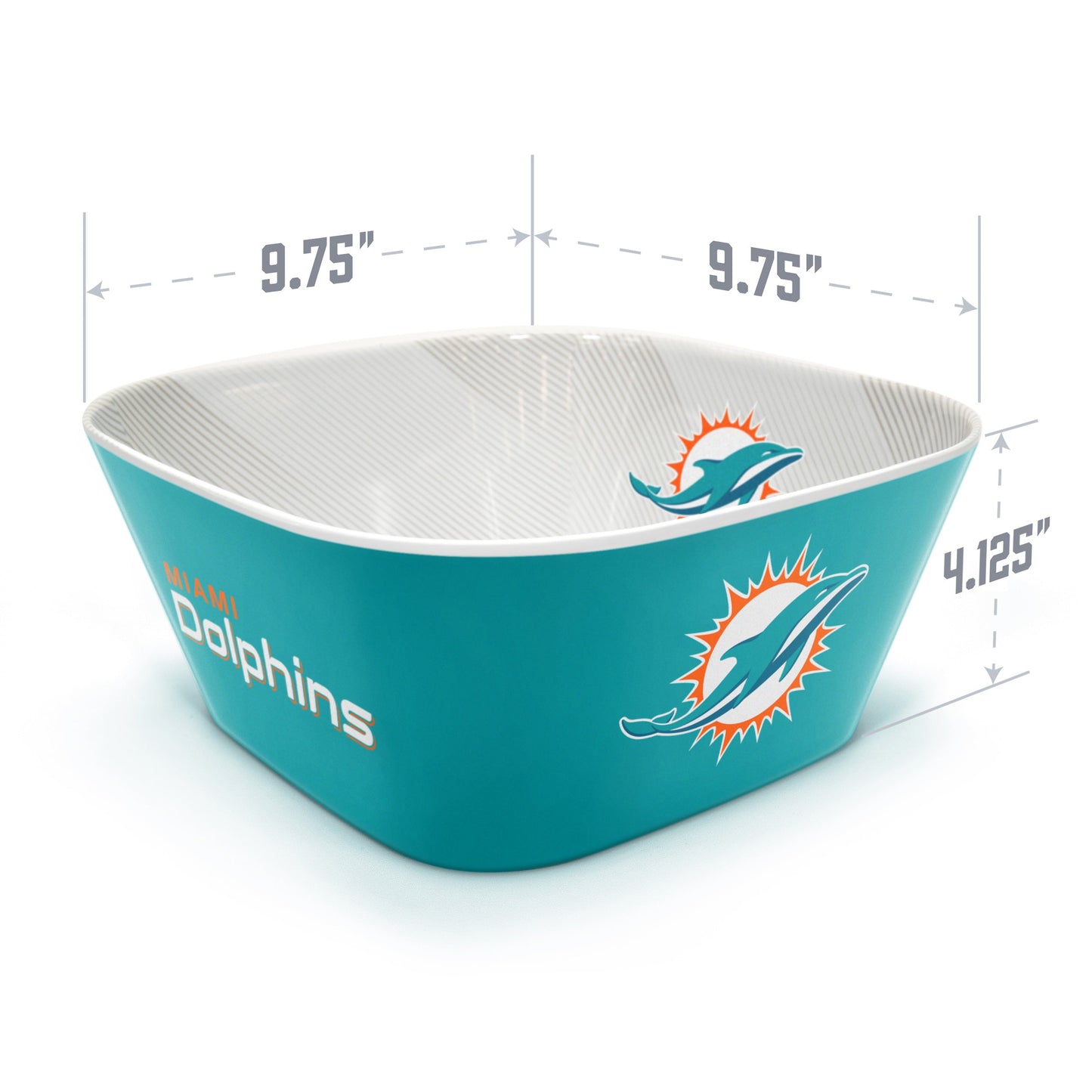 Miami Dolphins Large Party Bowl Alt 3