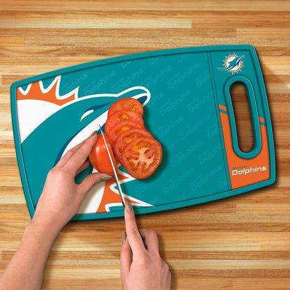 Miami Dolphins Logo Series Cutting Board Alt 3