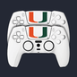 Miami Hurricanes PS5 Touchpad Stickers