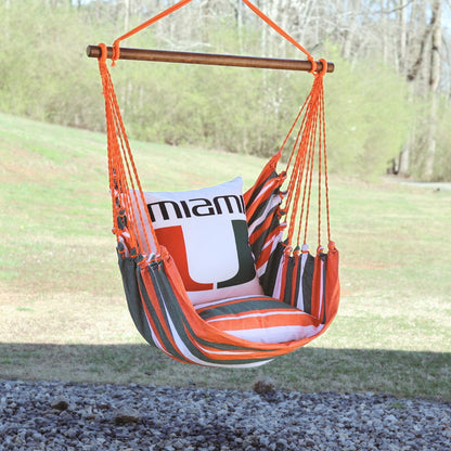 Miami Hurricanes Logo Hammock Chair