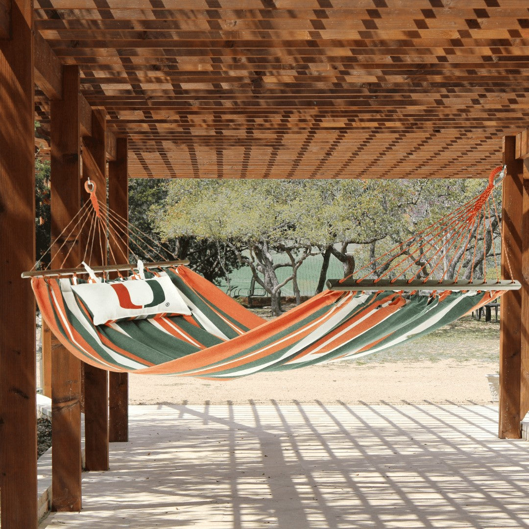 Miami Hurricanes Logo Hammock