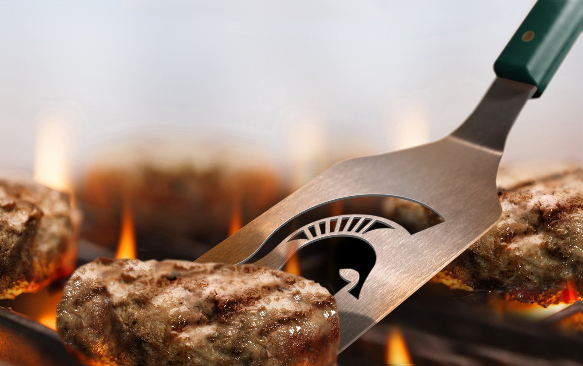 NCAA Michigan State Spartans Spirit Series 3-Piece BBQ Set - Alt View 2