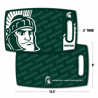 Michigan State Spartans Logo Series Cutting Board Alt 1