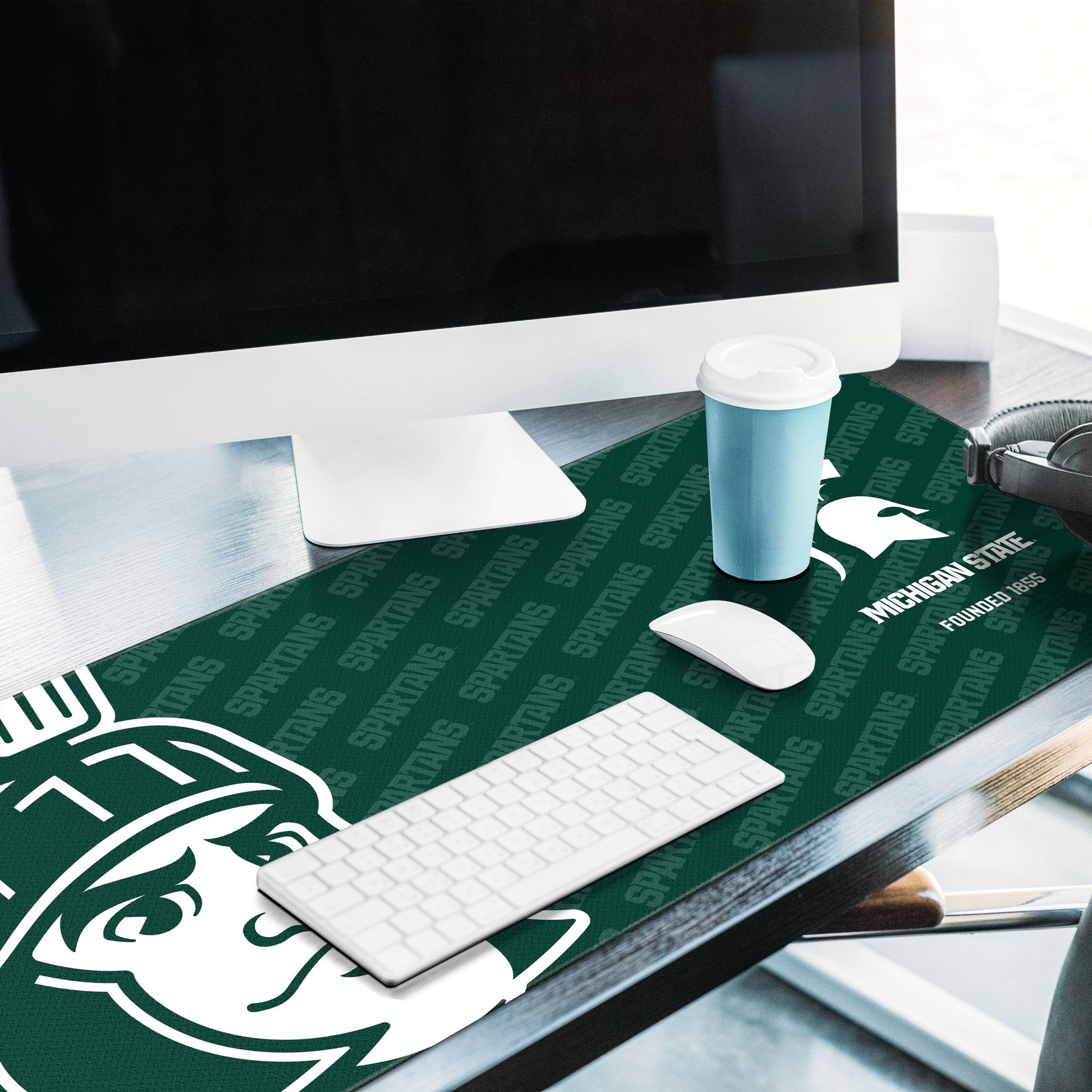 Michigan State Spartans Logo Series Desk Pad Alt 2