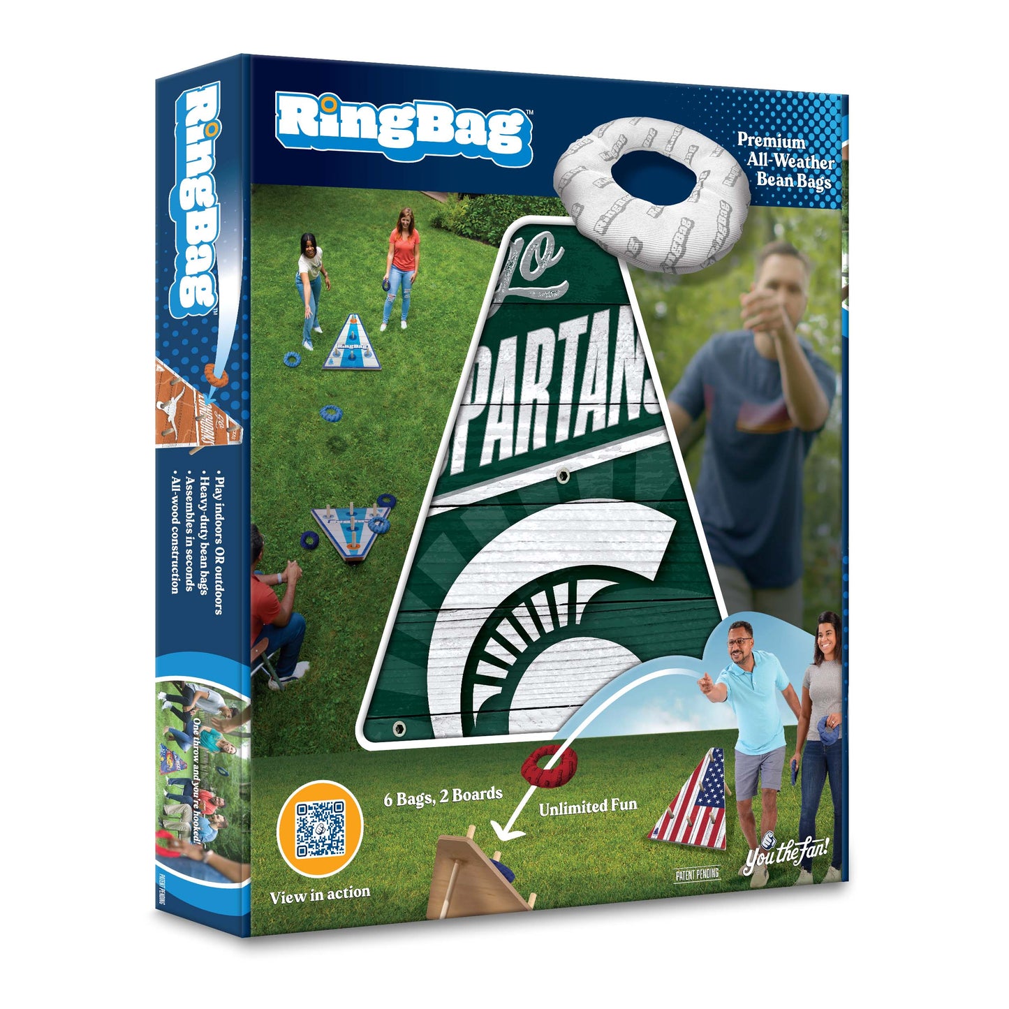 NCAA Michigan State Spartans Ringbag Outdoor Game