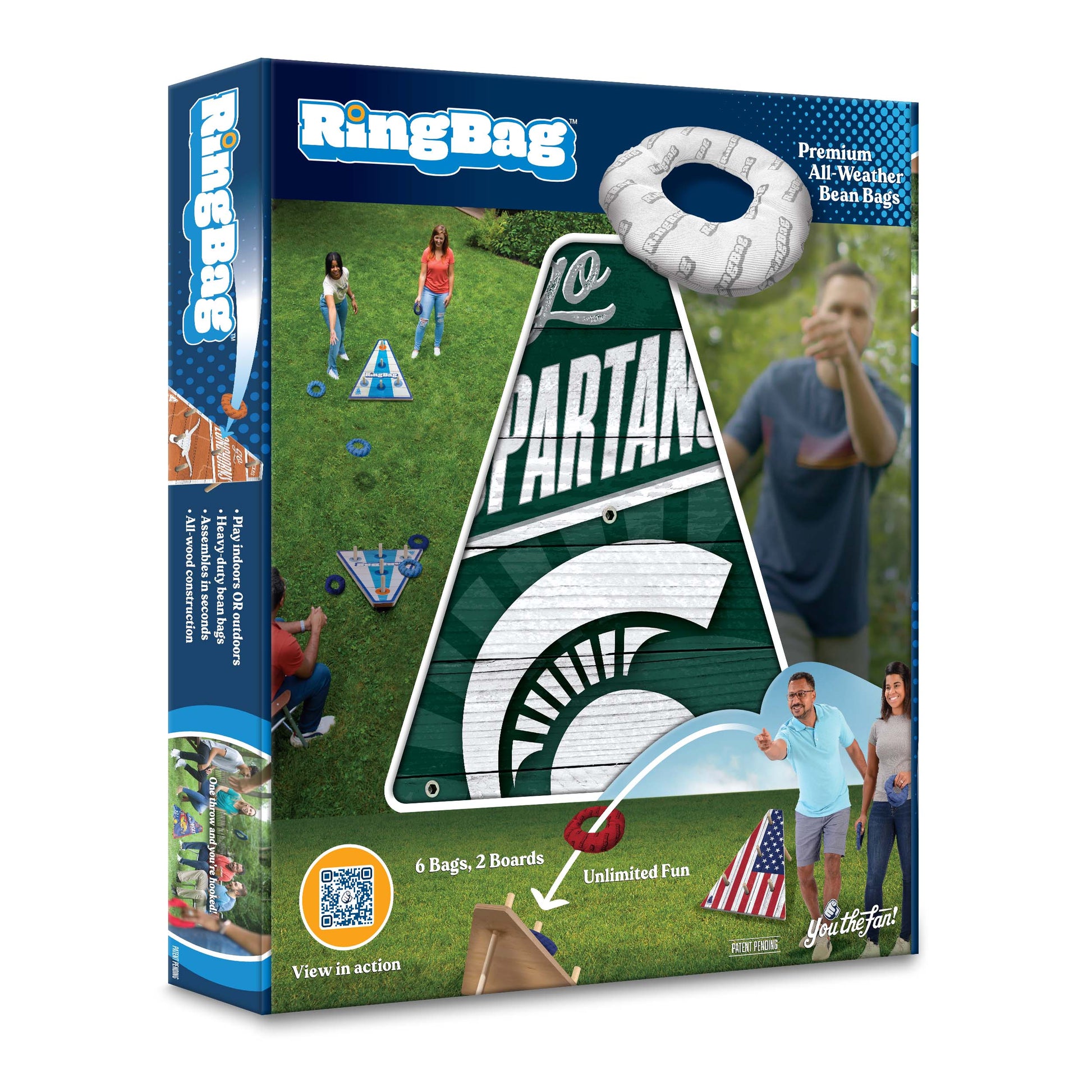 NCAA Michigan State Spartans Ringbag Outdoor Game
