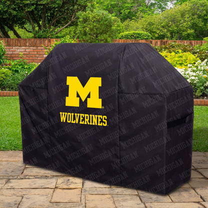 NCAA Michigan Wolverines Heavy Duty Grill Cover