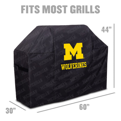 NCAA Michigan Wolverines Heavy Duty Grill Cover