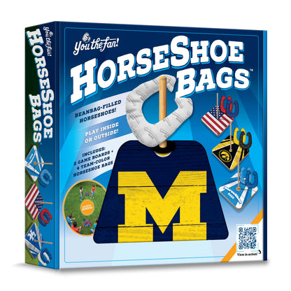 NCAA Michigan Wolverines Horseshoe Bag Game