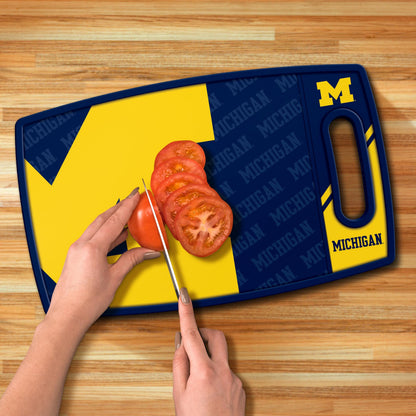 Michigan Wolverines Logo Series Cutting Board Alt 3