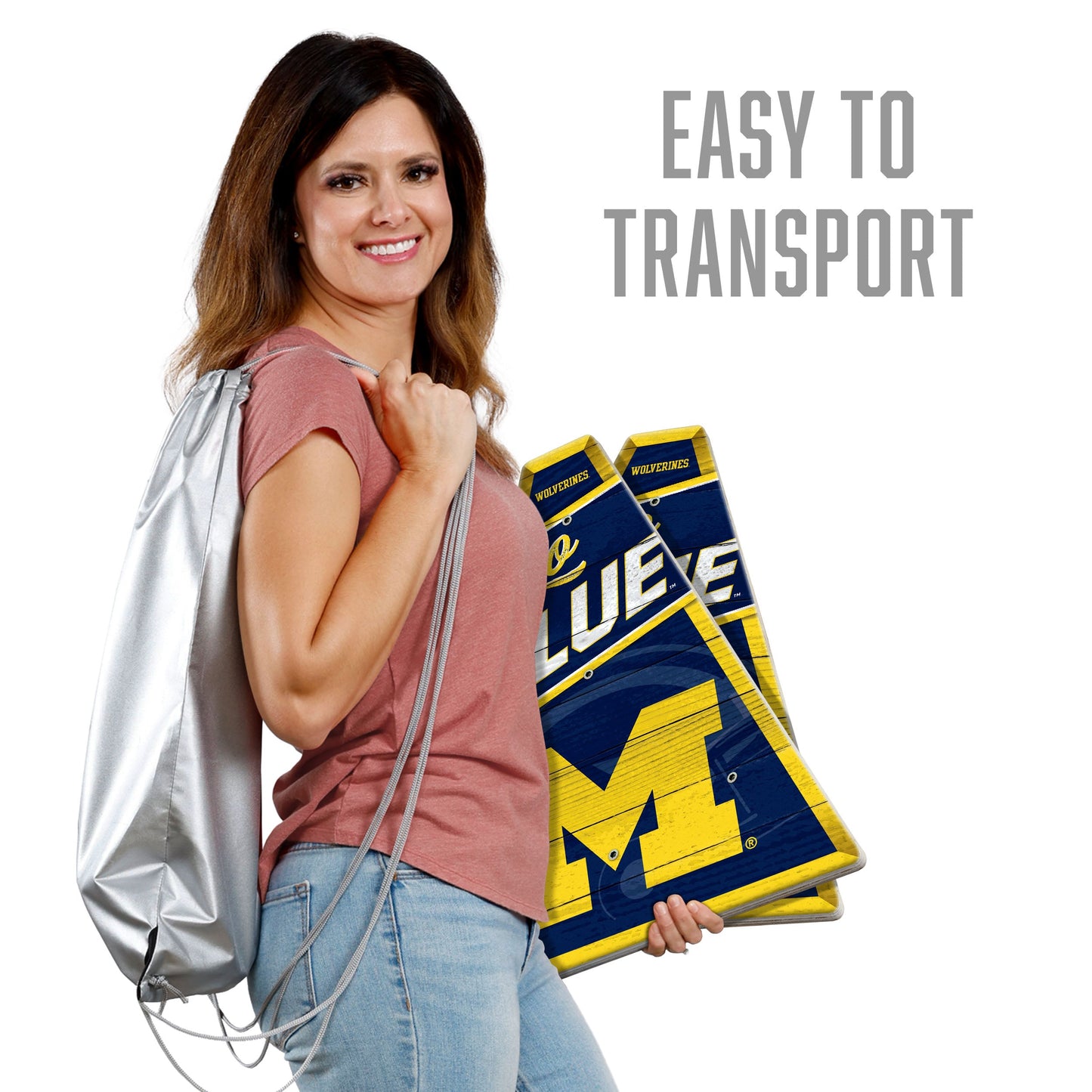 NCAA Michigan Wolverines Ringbag Outdoor Game