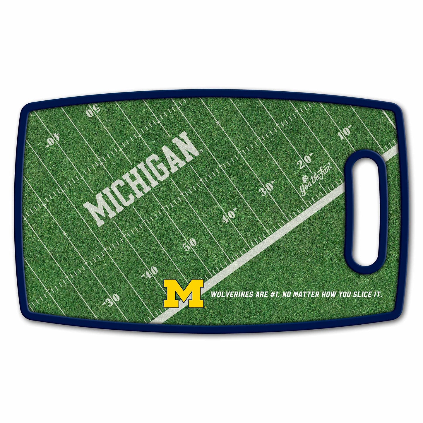 Michigan Wolverines Retro Series Cutting Board Alt 2