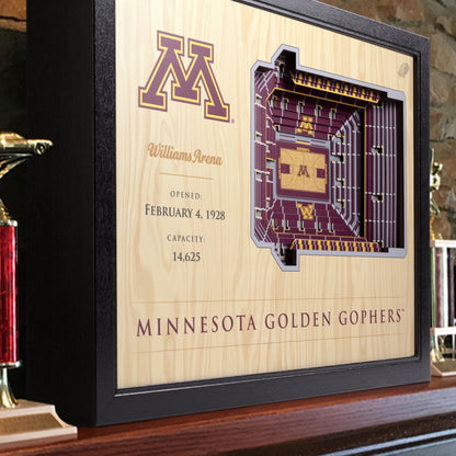 NCAA Minnesota Golden Gophers 25-Layer StadiumView Wallart