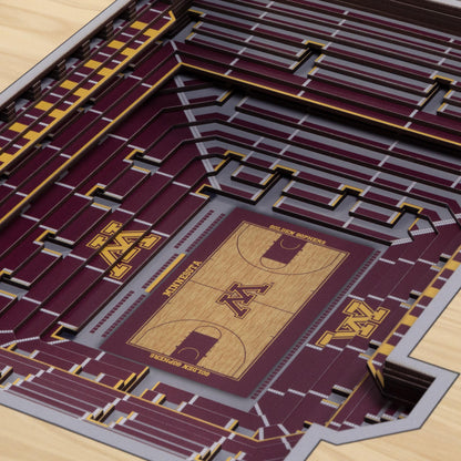 NCAA Minnesota Golden Gophers 25-Layer StadiumView Wallart